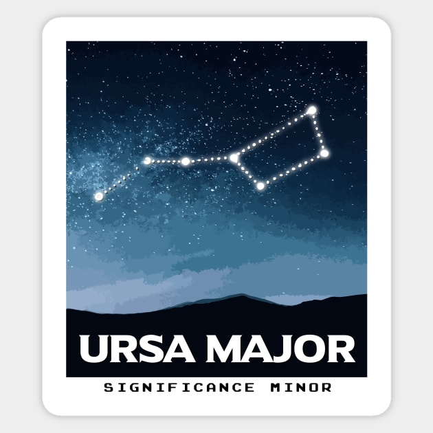 Ursa Major Sticker by Widmore